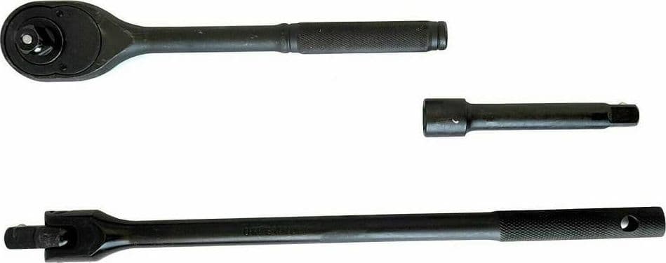 SET 17 PZ BUSSOLE ESAGONALI 1/2" DA 8 A 24MM CON CRICCHETTO PROLUNGA MR70795 - 2