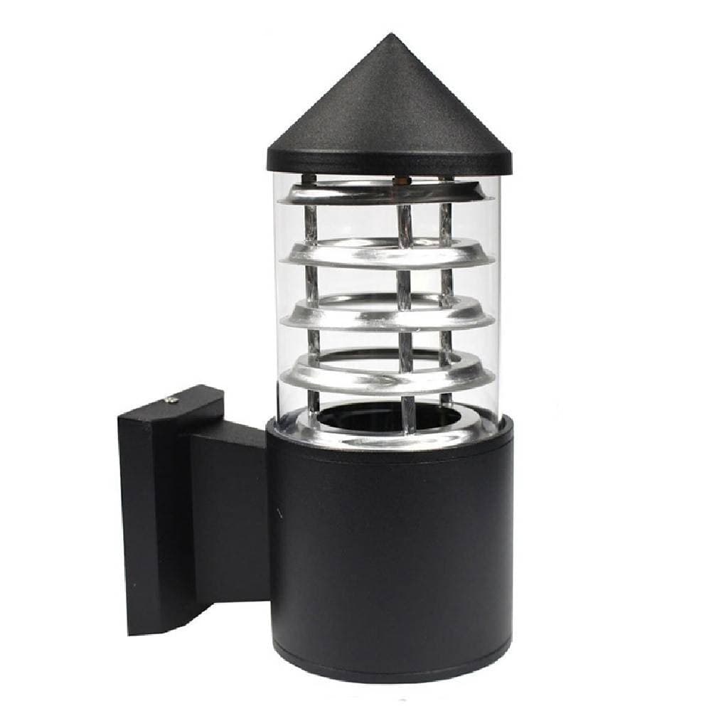 LAMPADA A PARETE PER ESTERNO IP55 LAMPIONCINO MURO GIARDINO TERRAZZO E27 ES25 - 2