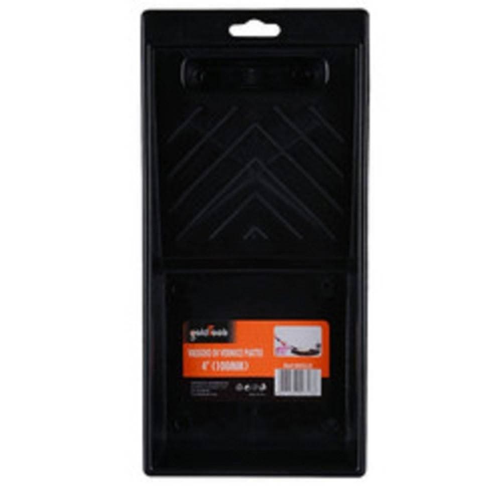 VASSOIO PER RULLO PITTURA DIPINGERE VASCHETTA PER VERNICE PITTURARE NERA 90313 - 2