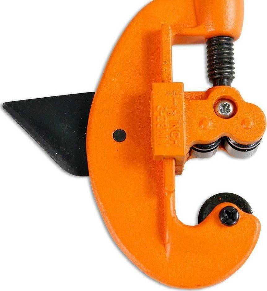 TAGLIATUBI AD AVANZAMENTO ROTELLA TELESCOPICO 3-28 MM RAME ALLUMINIO OTTONE - 3