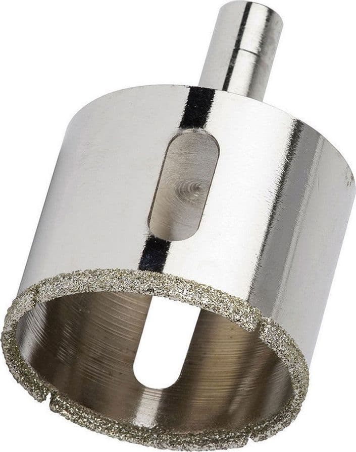SEGA TAZZA DIAMANTATA FORI PIASTRELLE CERAMICA MARMO PUNTA TRAPANO VARIE MISURE - 5