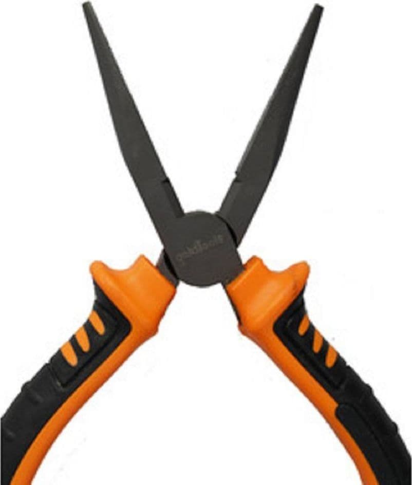 PINZA A BECCO LUNGO 7'' BECCO ZIGRINATO CON IMPUGNATURA ANTISCIVOLO 18,5 CM - 2