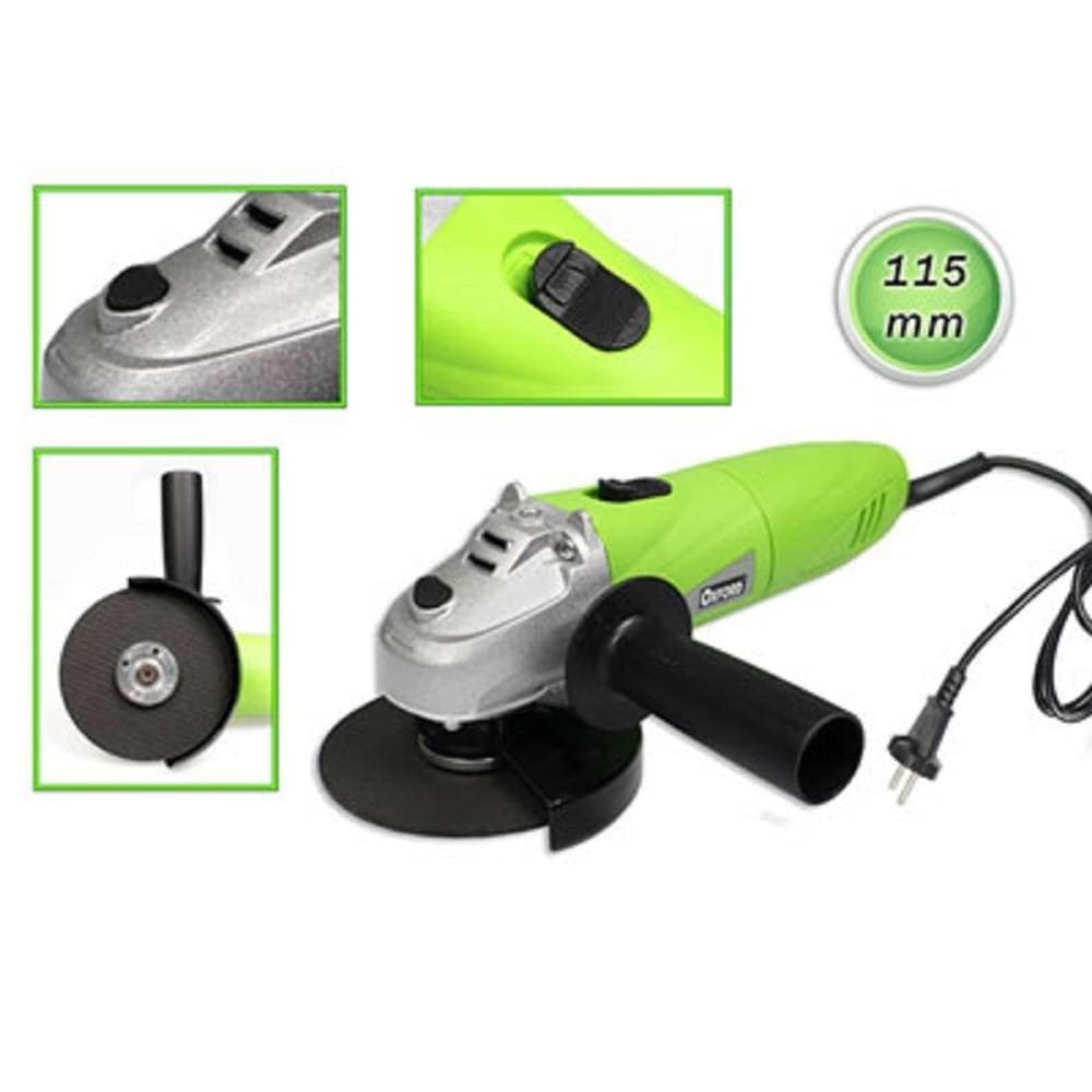 SMERIGLIATRICE ANGOLARE 580 WATT DISCO 115MM FLEX PER SGROSSARE SMERIGLIARE 230V - 2