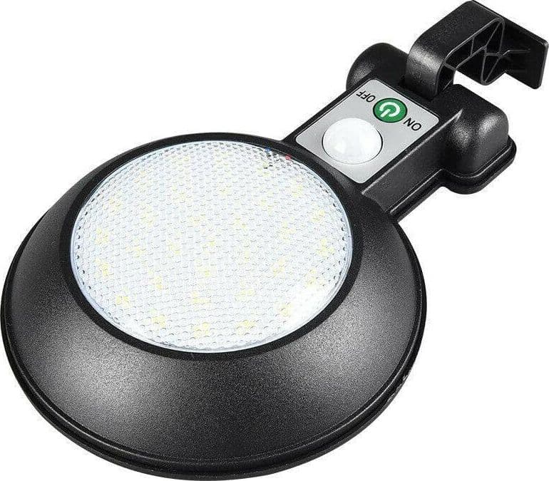 APPLIQUE FARO LAMPIONE PANNELLO SOLARE FOTOVOLTAICO SENSORE MOVIMENTO JX-155 - 4