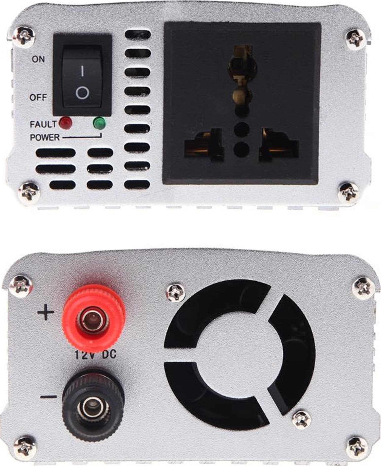 INVERTER POTENZA 1200 WATT EFFETTIVI CONVERTITORE DA 12V A 220V TRASFORMATORE - 4