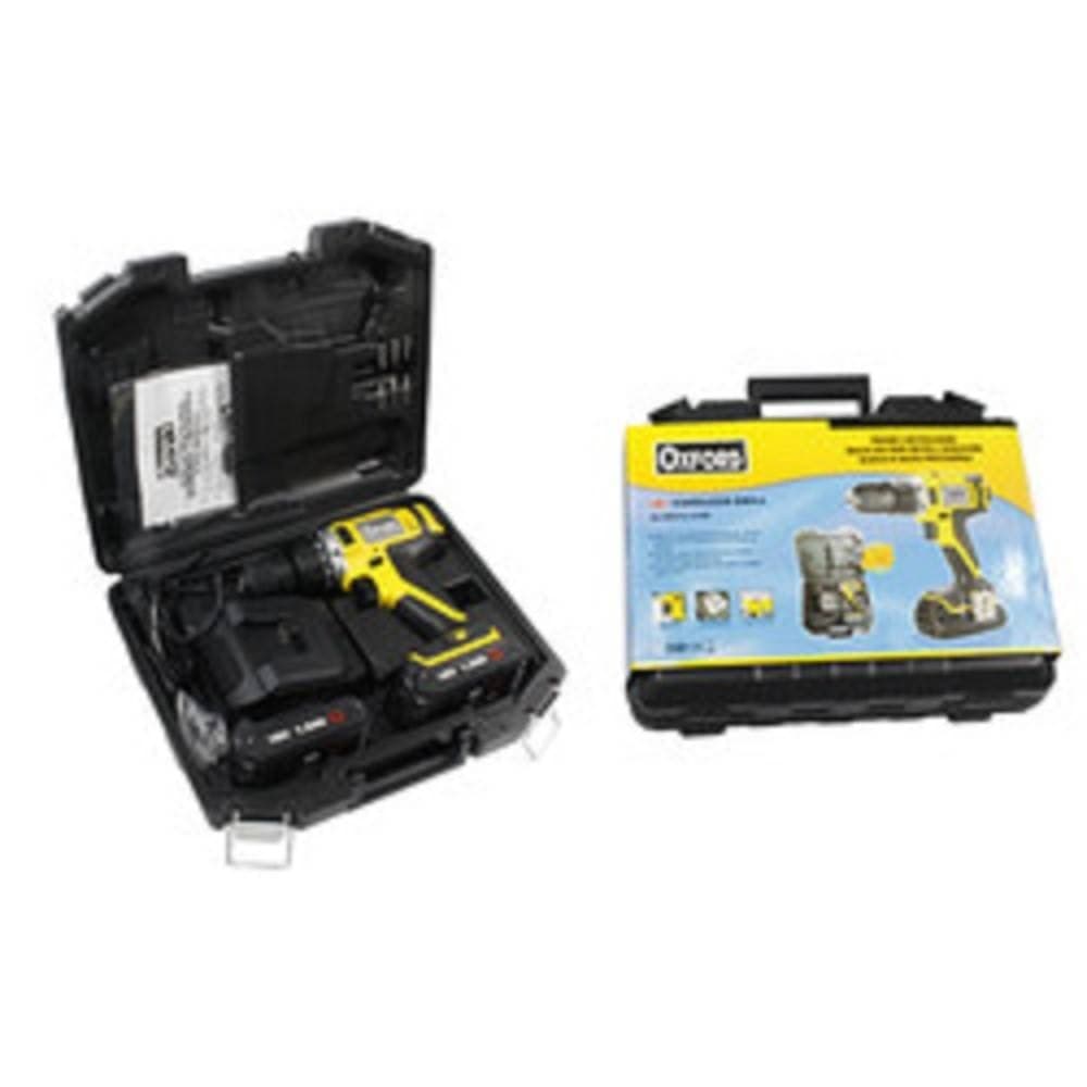TRAPANO AVVITATORE CORDLESS DOPPIA BATTERIA A LITIO 18V LED INDICATORE BATTERIA - 2