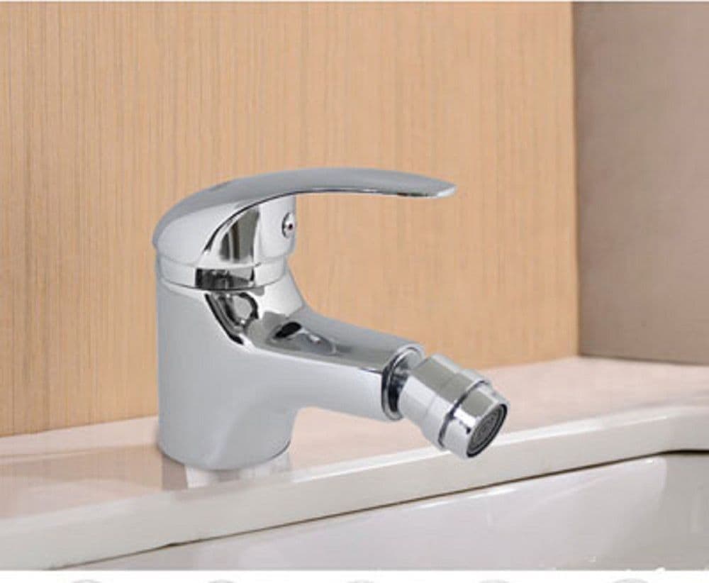 RUBINETTO BIDET MISCELATORE MONOLEVA REGOLABILE MONOCOMANDO BAGNO CROMATO 69599 - 3