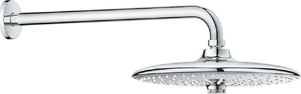 BRACCIO PER SOFFIONE DOCCIA PARETE ASTA SUPPORTO UNIVERSALE PER DOCCE 25 30 35CM - 2