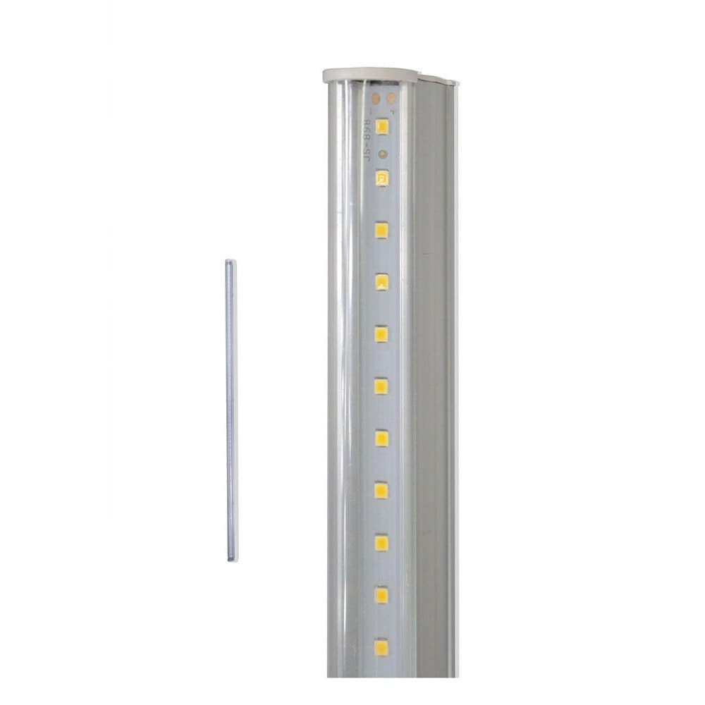 SOTTOPENSILE LED SMD TRASPARENTE REGLETTE PLAFONIERA 120CM 21W 6500K 3000K 4000K - 2