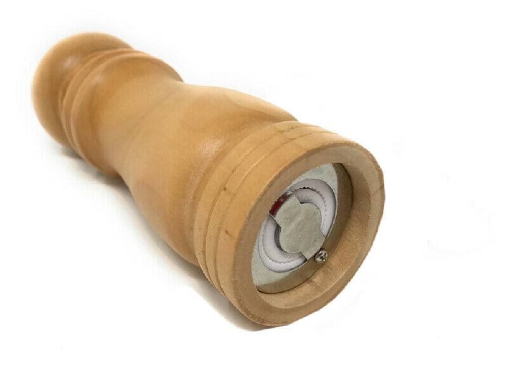 MACINA SALE E PEPE IN LEGNO 2PZ MACININO TRITA SPEZIE MACINASALE DA CUCINA - 2