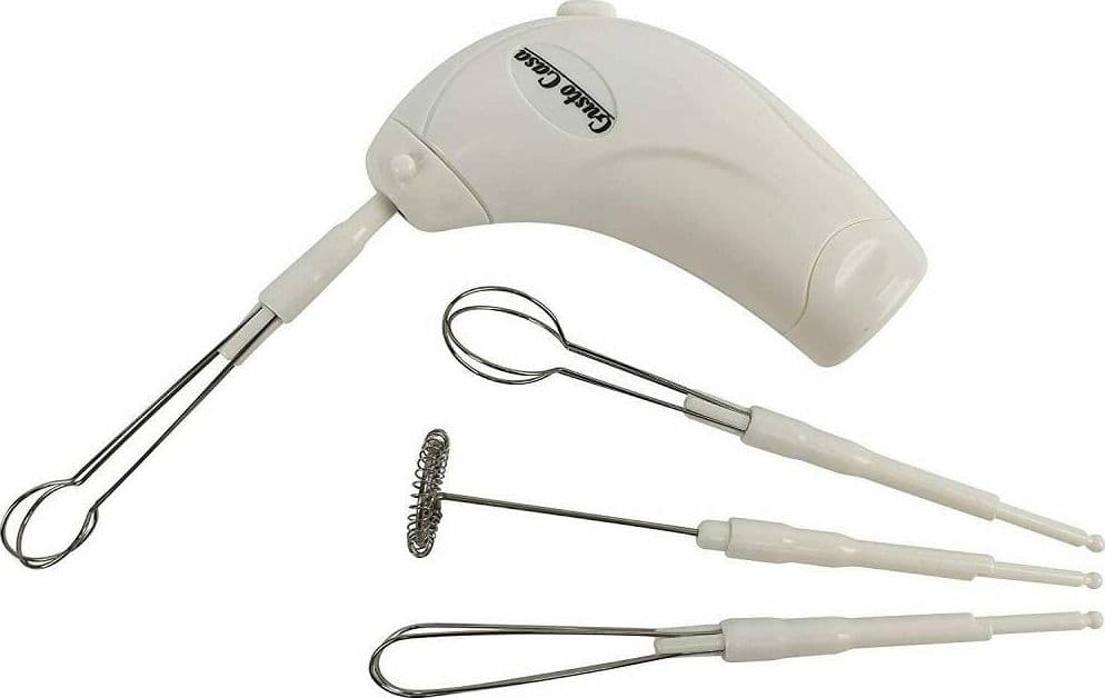 MULTI MIXER BIANCO 4 ACC FRULLINO MISCELATORE SBATTITORE COCKTAIL ZUPPE SCHIUMA - 3