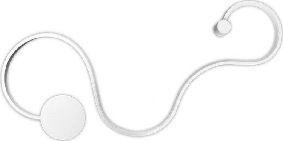 APPLIQUE DA PARETE 20W MODERNO LUCE 3000K 6500K 4000K LAMPADA PER INTERNI E12 - 3