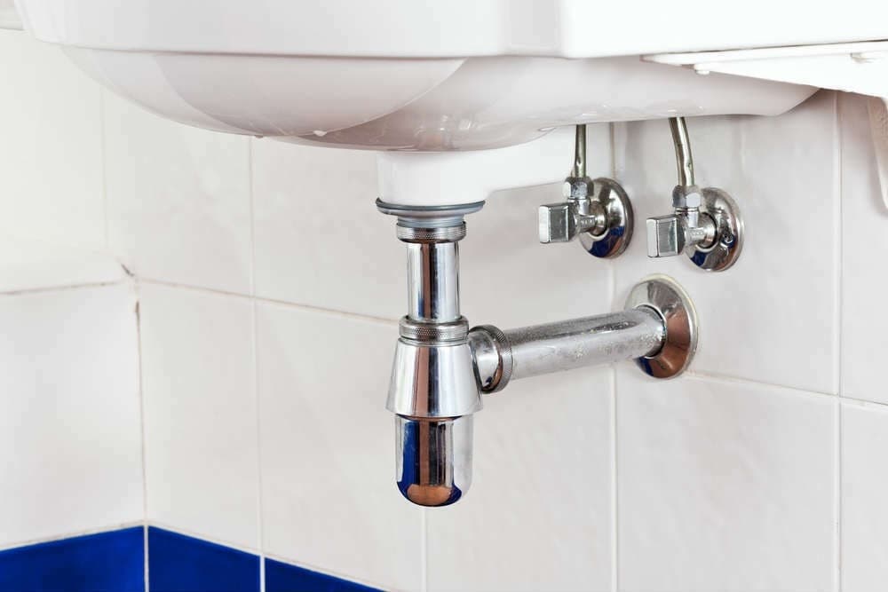 SIFONE A BOTTIGLIA PER LAVANDINO LAVABO SCARICO 1" 1/4 CROMATO CON ROSONE 69373 - 3