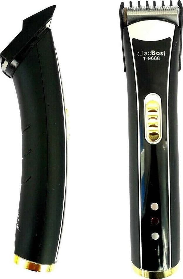 RASOIO TAGLIA CAPELLI REGOLA BARBA ELETTRICO RICARICABILE T-9688 - 2