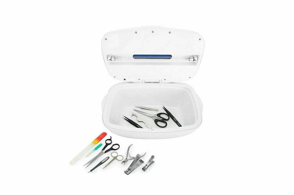 STERILIZZATORE RAGGI UV LAMPADA GERMICIDA PARRUCCHIERE BARBIERE ESTETISTA 13W - 4