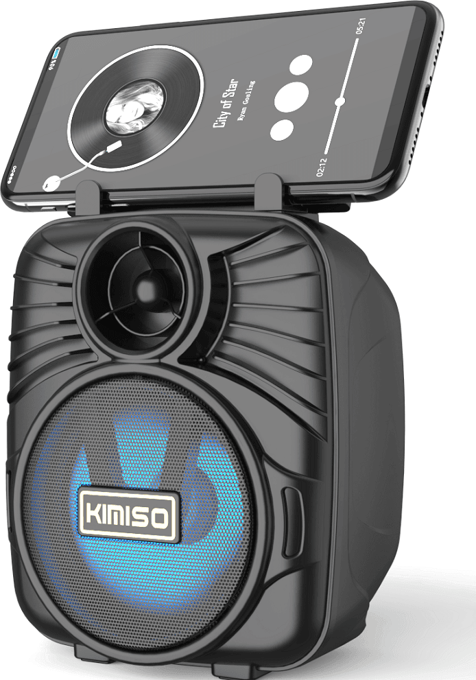 CASSA ACUSTICA SPEAKER BLUETOOTH RICARICABILE PORTATILE FM MICROSD TF USB AUX - 3