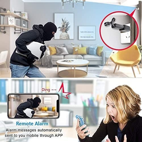 TELECAMERA MICROSPIA SPIA WIFI MICRO CAMERA IP NASCOSTA SPY CAM ALTA RISOLUZIONE - 11