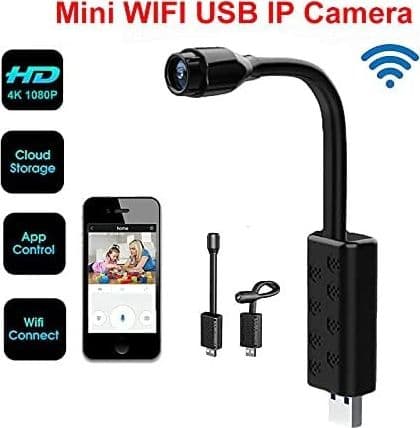TELECAMERA MICROSPIA SPIA WIFI MICRO CAMERA IP NASCOSTA SPY CAM ALTA RISOLUZIONE - 14