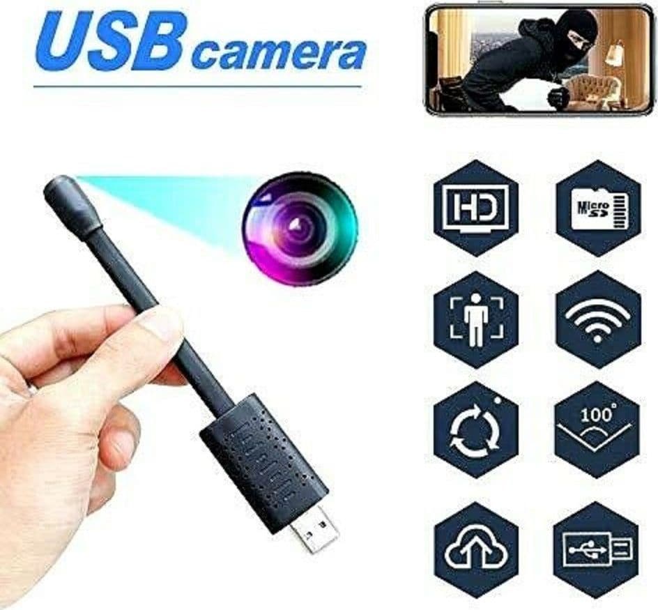 TELECAMERA MICROSPIA SPIA WIFI MICRO CAMERA IP NASCOSTA SPY CAM ALTA RISOLUZIONE - 4