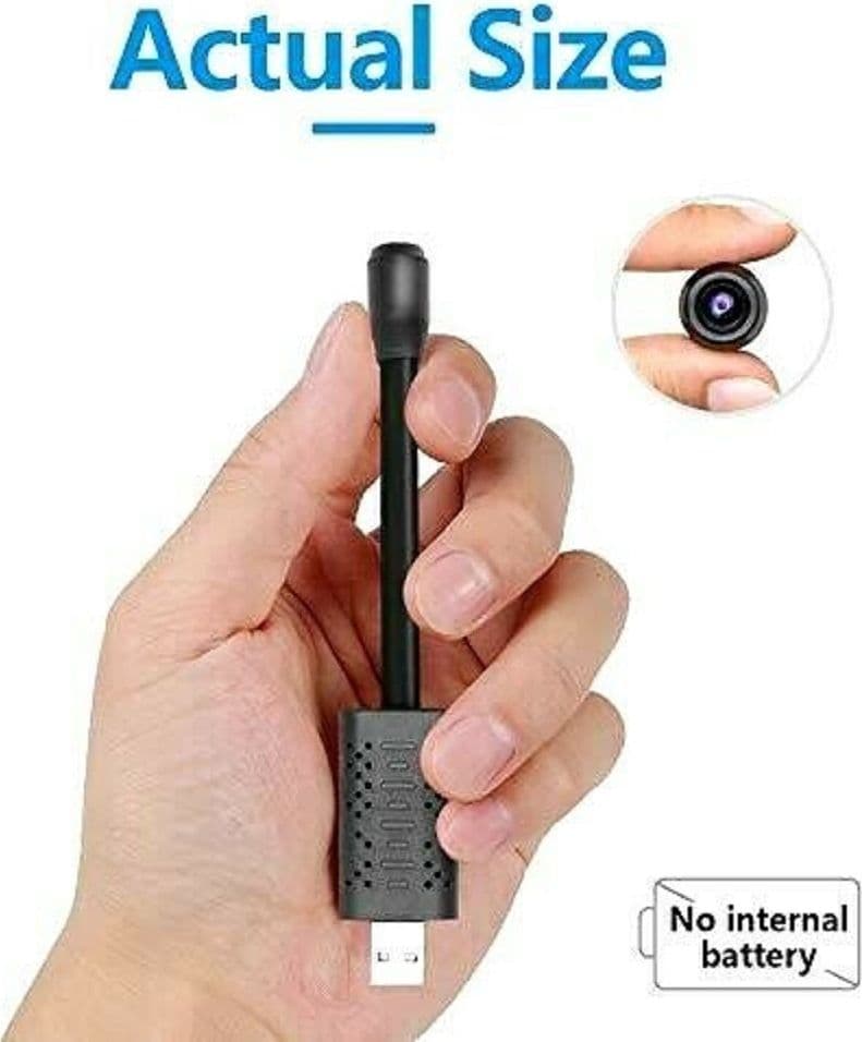 TELECAMERA MICROSPIA SPIA WIFI MICRO CAMERA IP NASCOSTA SPY CAM ALTA RISOLUZIONE - 5