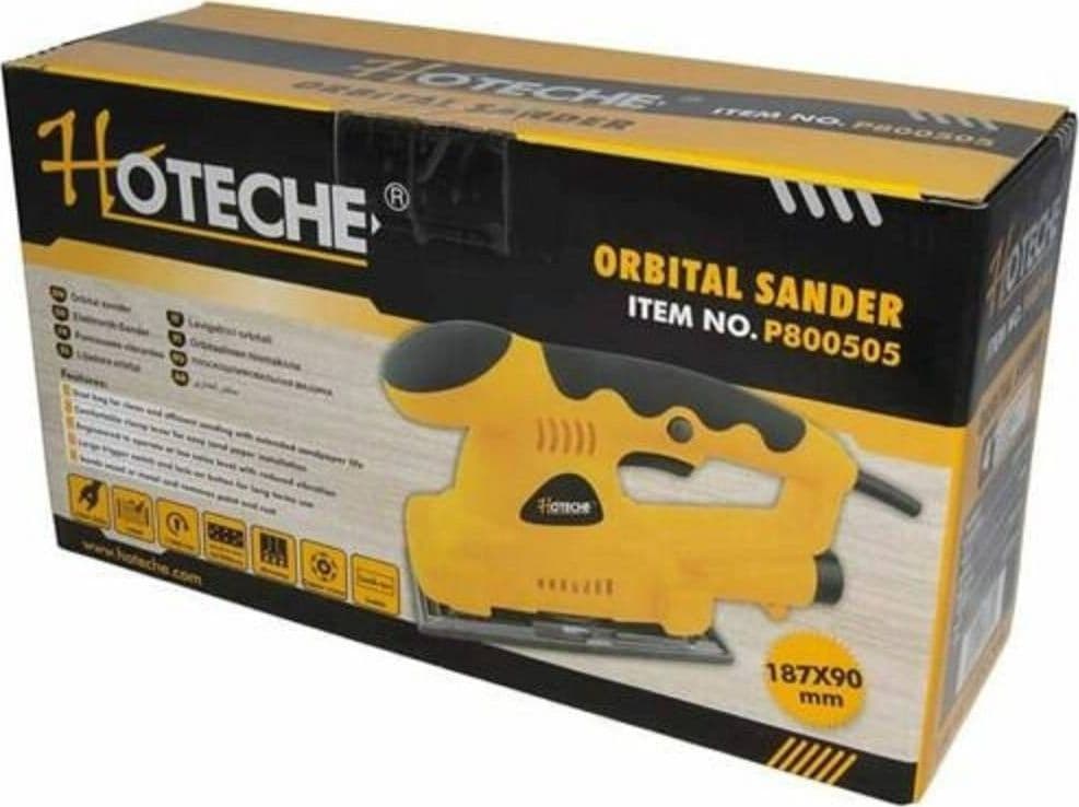 LEVIGATRICE ORBITALE 180W PER LEGNO MURO CON SISTEMA DI ASPIRAZIONE P800505 - 2