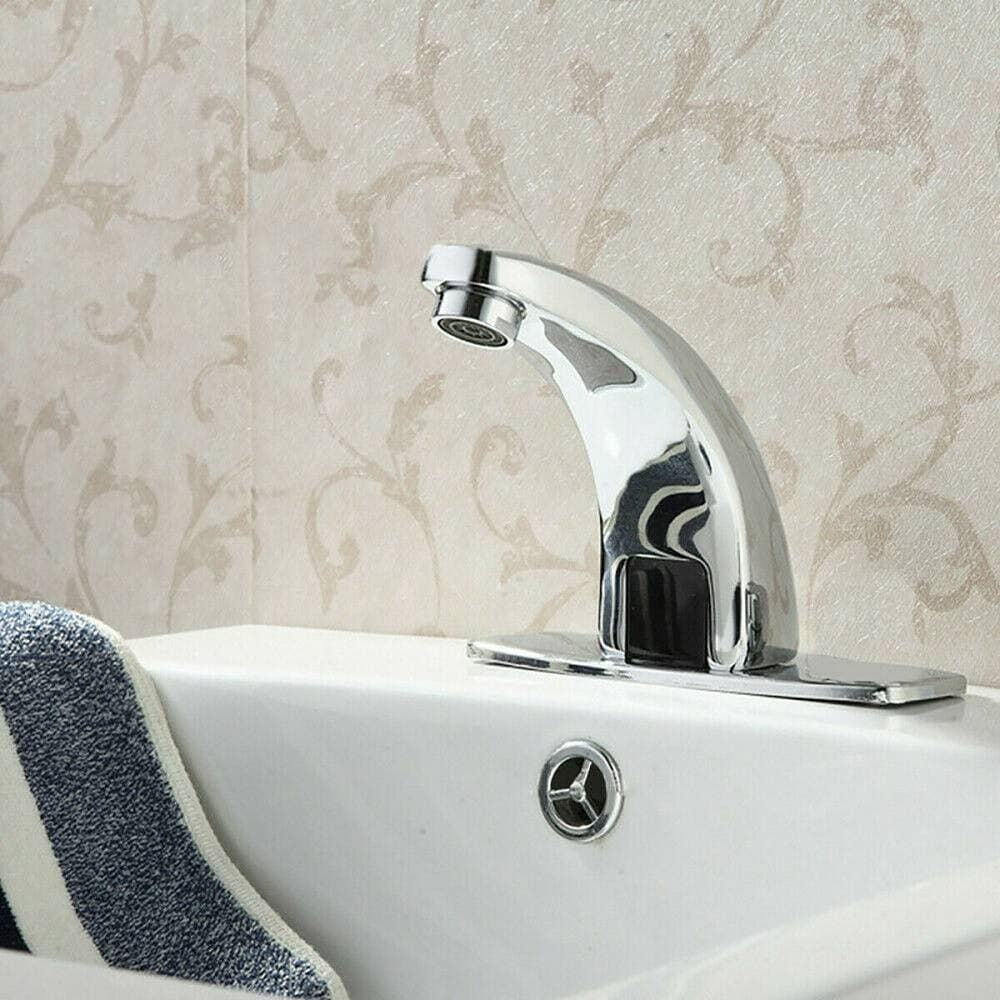 RUBINETTO AUTOMATICO CON SENSORE WC INFRAROSSI LAVANDINO AUTOMATICA BAGNO CUCINA - 4