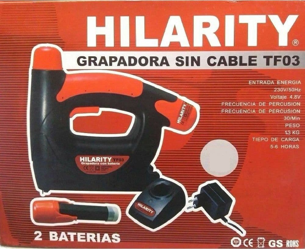 CHIODATRICE GRAFFETTATRICE SPARA CHIODI SPARACHIODI A BATTERIA 4,8 V PERCUSSIONE
