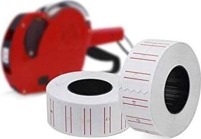 ROTOLI ETICHETTE ADESIVE PER MACCHINA PREZZATRICE USO NEGOZIO PREZZI VETRINA - 5