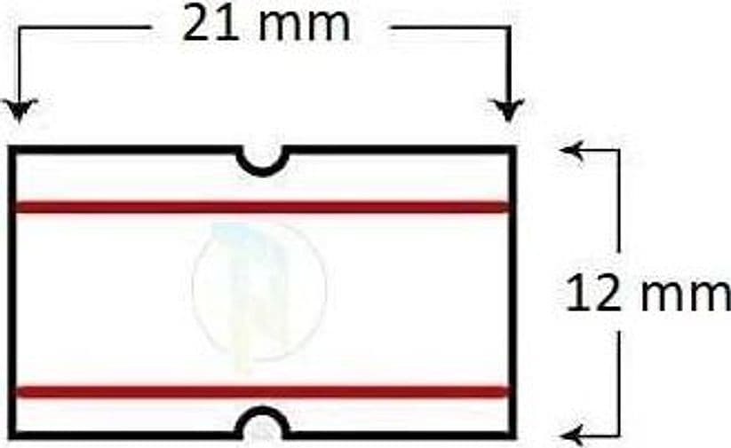 ROTOLI ETICHETTE ADESIVE PER MACCHINA PREZZATRICE USO NEGOZIO PREZZI VETRINA - 8