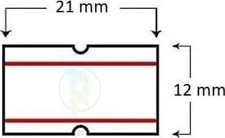 ROTOLI ETICHETTE ADESIVE PER MACCHINA PREZZATRICE USO NEGOZIO PREZZI VETRINA - 8