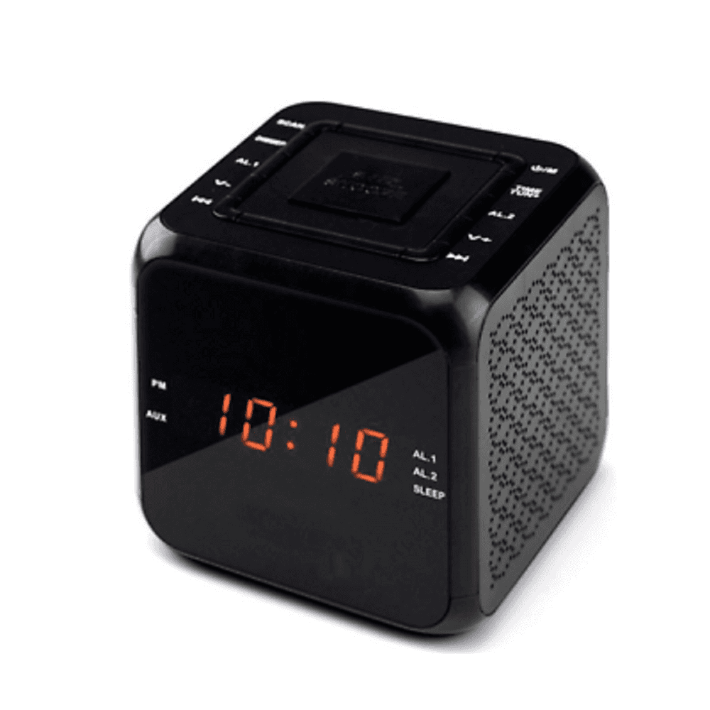 RADIO SVEGLIA DIGITALE CON ALLARME FUNZIONE AM/FM OROLOGIO DISPLAY LED TF-1597 - 2
