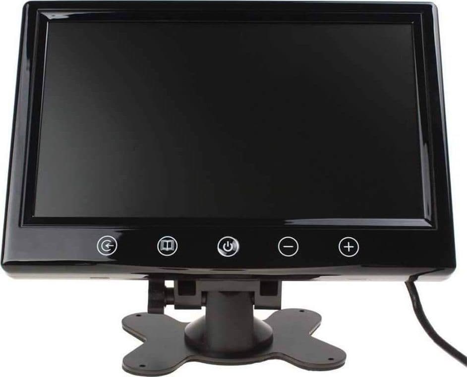 MONITOR PER VIDEOSORVEGLIANZA TELECAMERA AUTO LCD 9 POLLICI 12V MAXTECH LCD-9" - 4