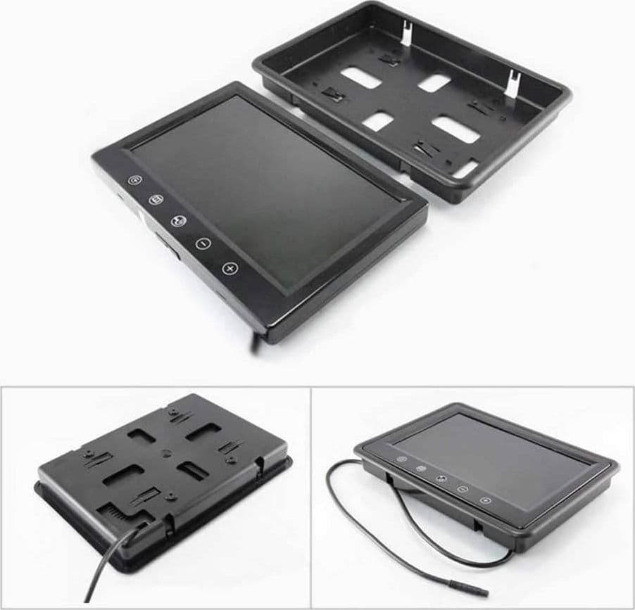 MONITOR PER VIDEOSORVEGLIANZA TELECAMERA AUTO LCD 9 POLLICI 12V MAXTECH LCD-9" - 5