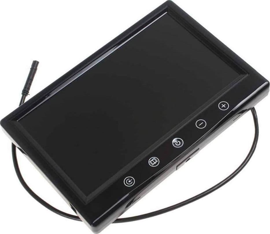 MONITOR PER VIDEOSORVEGLIANZA TELECAMERA AUTO LCD 9 POLLICI 12V MAXTECH LCD-9" - 6