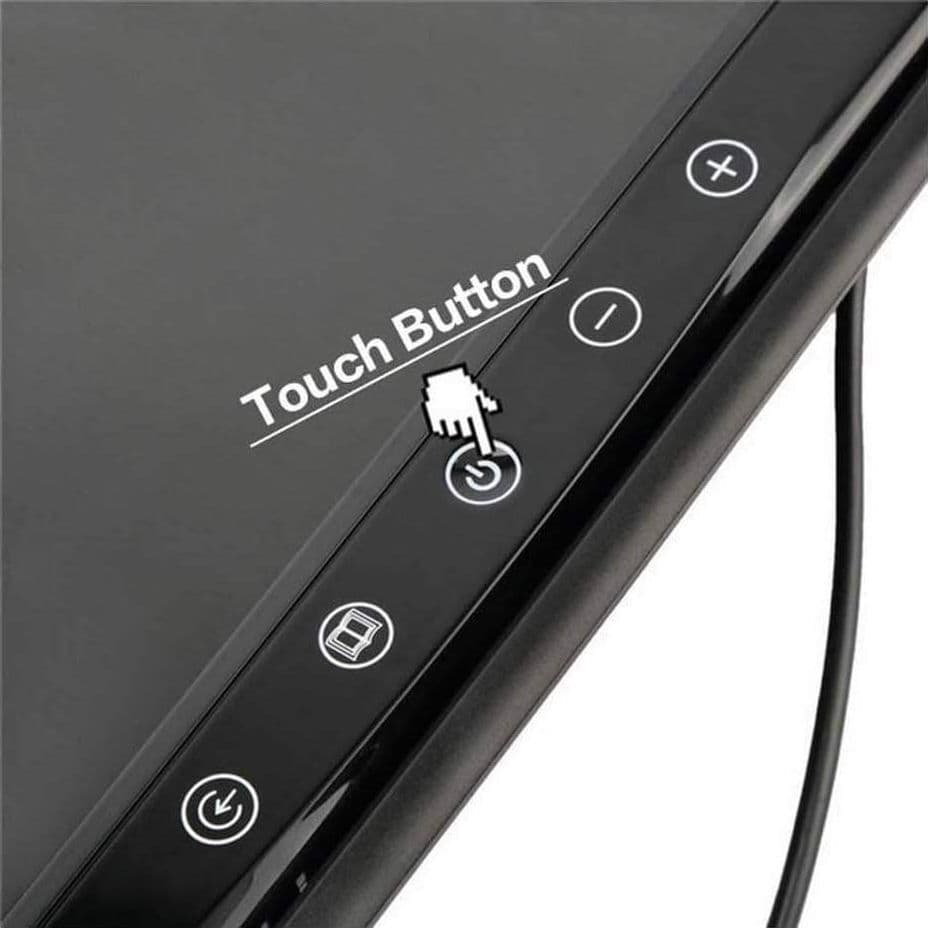 MONITOR PER VIDEOSORVEGLIANZA TELECAMERA AUTO LCD 9 POLLICI 12V MAXTECH LCD-9" - 8