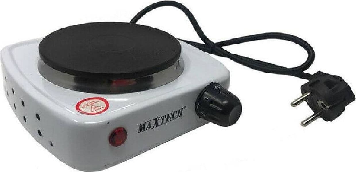 FORNELLO ELETTRICO 500W REGOLABILE PIASTRA 105MM CAMPEGGIO VACANZA MAXTECH H-009 - 3