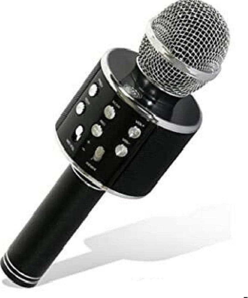 MICROFONO ALTOPARLANTE BLUETHOOT WIRELESS CON SPEAKER KARAOKE MAXTECH MIC-06 - 4