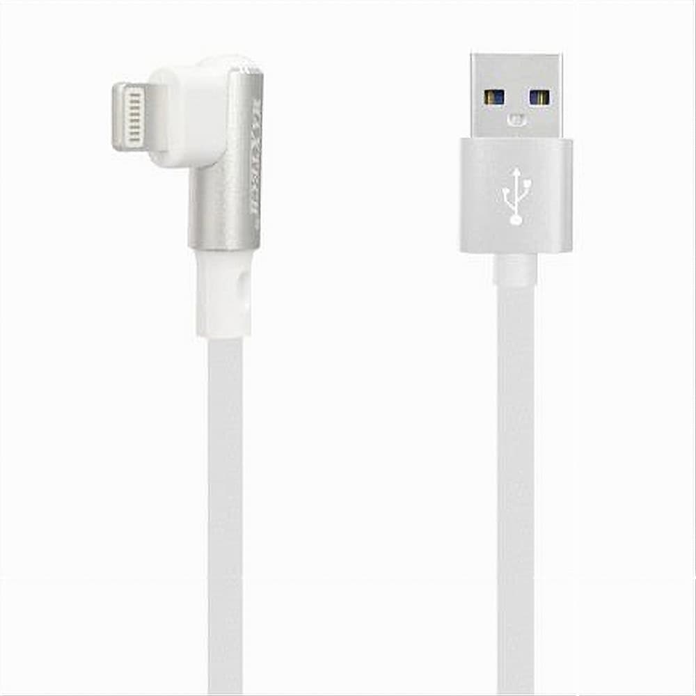CAVO LIGHTNING 90° A USB RICARICA COMPATIBILE CON IPAD IPOD 1 MT MAXTECH F-IP025 - 4