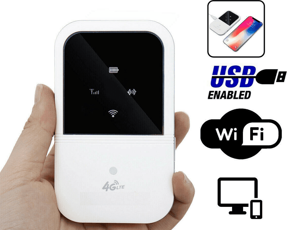ROUTER MOBILE 4G LTE WI-FI HOTSPOT MODEM BANDA LARGA PORTATILE 802.11 UNIVERSALE - 2