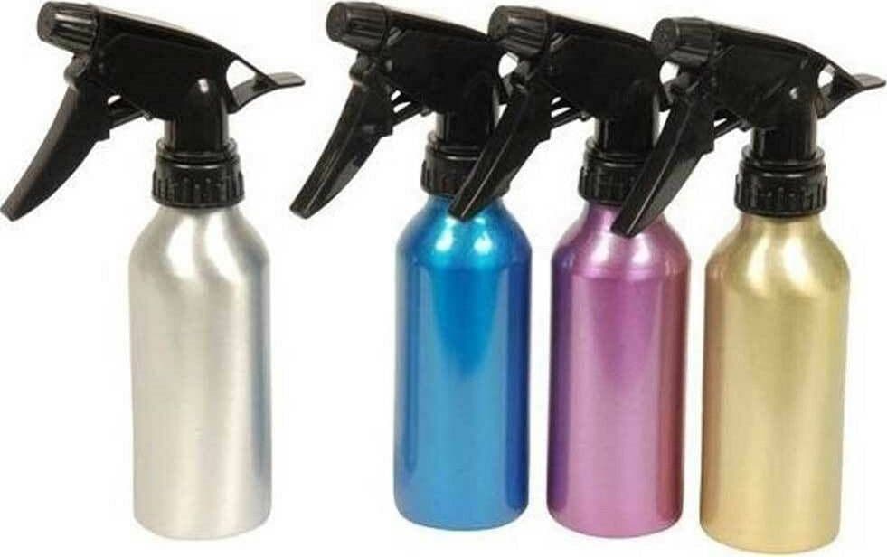 VAPORIZZATORE SPRUZZATORE ALLUMINIO IN BOTTIGLIA 200ML ATOMIZZATORE SPRAY BOTTLE