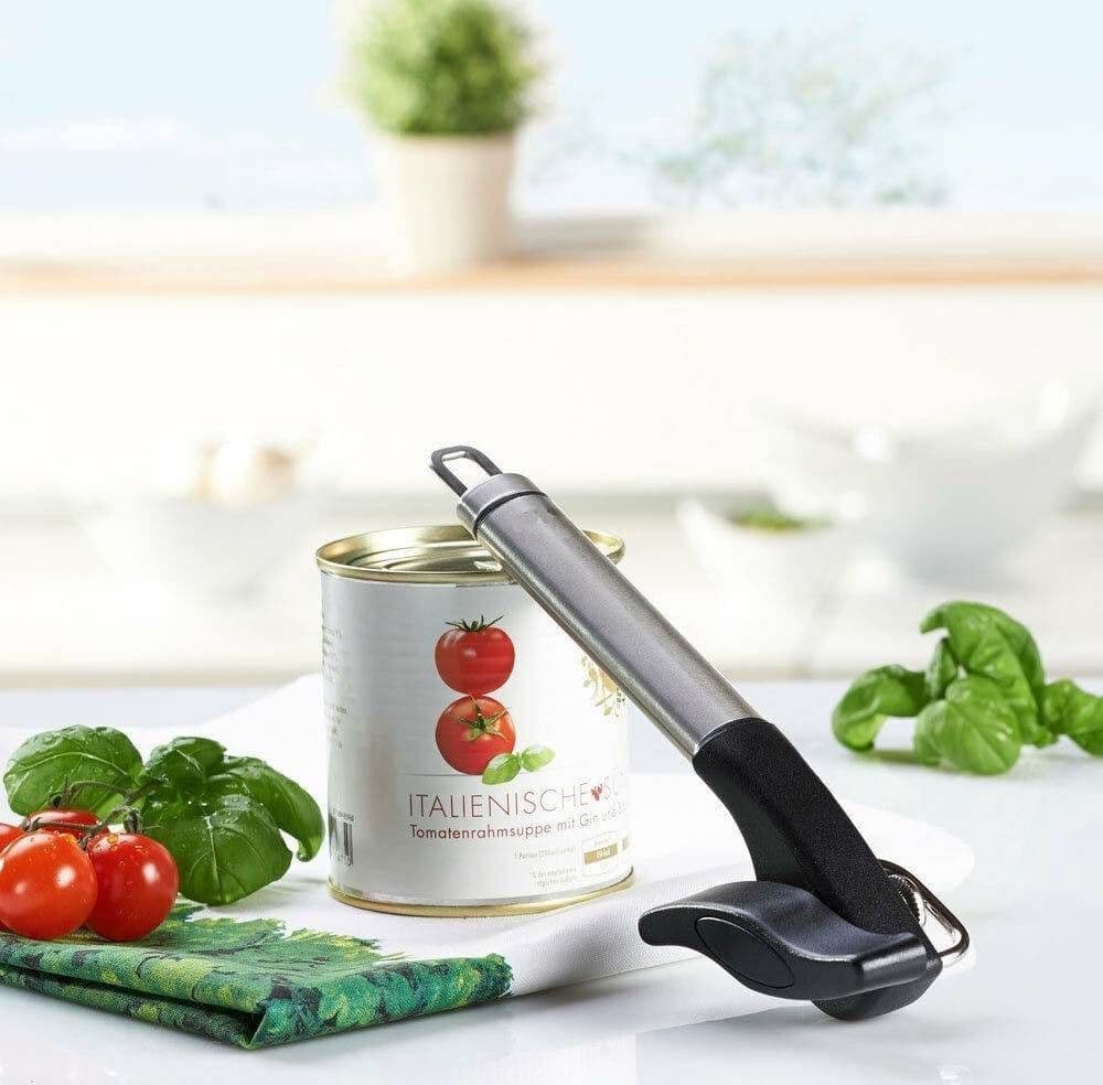 APRISCATOLE MANUALE APRI TAGLIA SCATOLA LATTINE COPERCHI CON LAMA ACCIAIO - 3