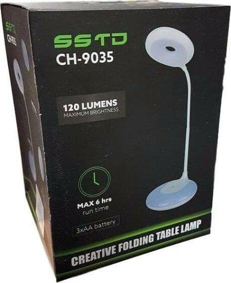 LAMPADA DA TAVOLO SCRIVANIA TOUCH LUCE LED UFFICIO STUDIO PIEGHEVOLE FLESSIBILE - 2