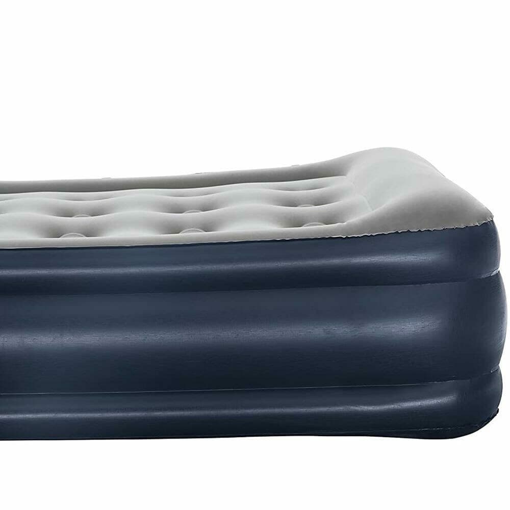 MATERASSINO MATERASSO GONFIABILE SINGOLO 97X191X43 CAMPEGGIO CON POMPA ELETTRICA - 5