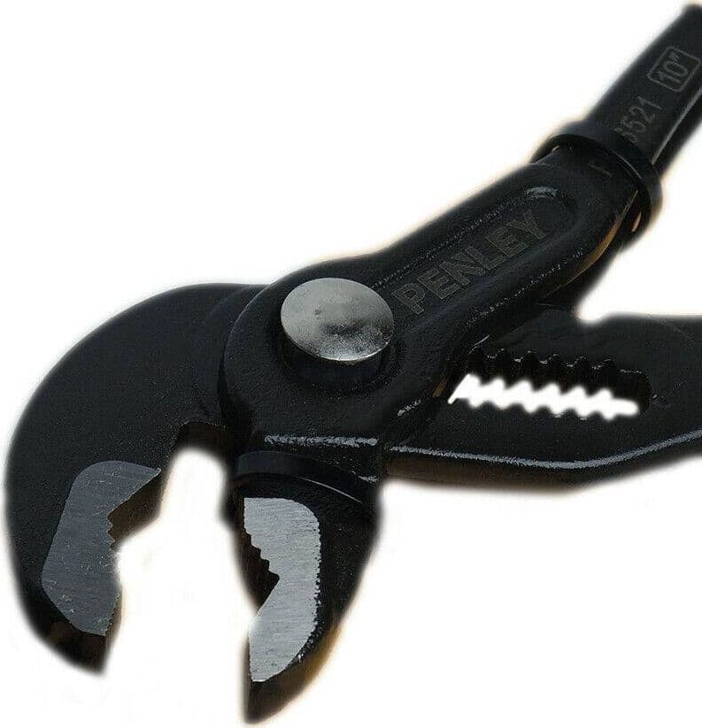 PINZA PAPPAGALLO 10" 250 MM REGOLABILE CROMO VANADIO MANICO ANTISCIVOLO POLIGRIP - 3