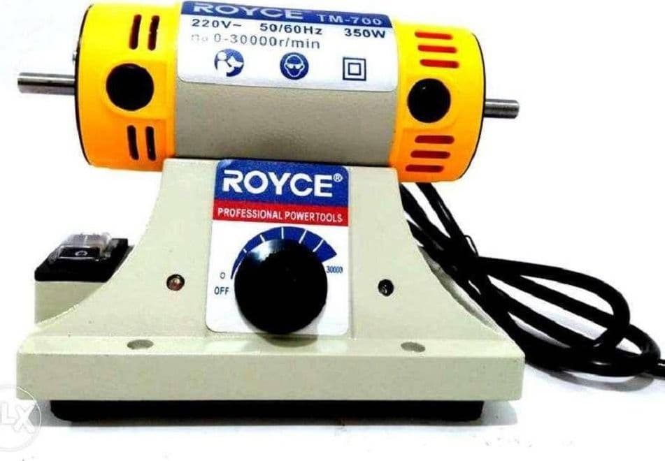 SMERIGLIATRICE DA BANCO MOLA LEVIGATRICE LUCIDATRICE ELETTRICO 350WATT TM-700 - 4
