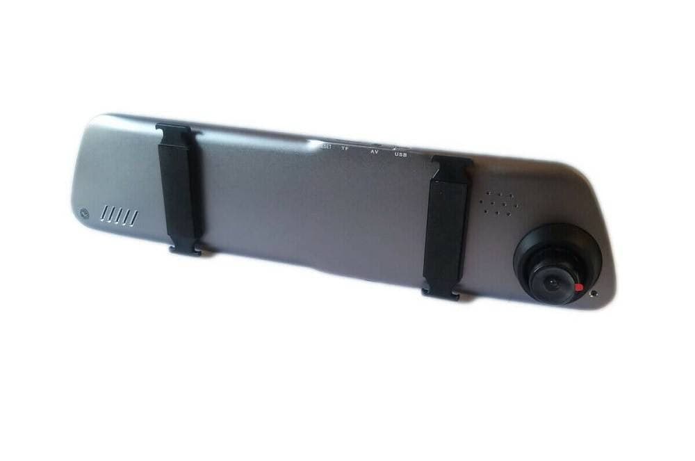 SPECCHIETTO RETROVISORE TOUCH DVR 4.39" FULL HD TF CAMERA ANTERIORE POSTERIORE - 7