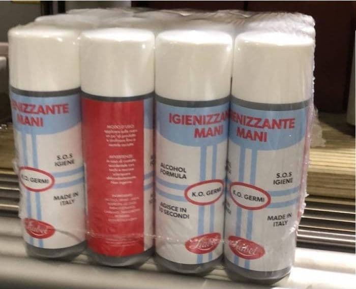 GEL IGIENIZZANTE MANI LIQUIDO DA 120 ML ELIMINA GERMI E BATTERI DISINFETTANTE - 2