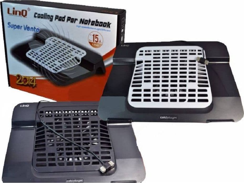 DISSIPATORE SUPPORTO PER NOTEBOOK PC CON 1 VENTOLA 20 CM COOL PAD 15,6" Li-760 - 2