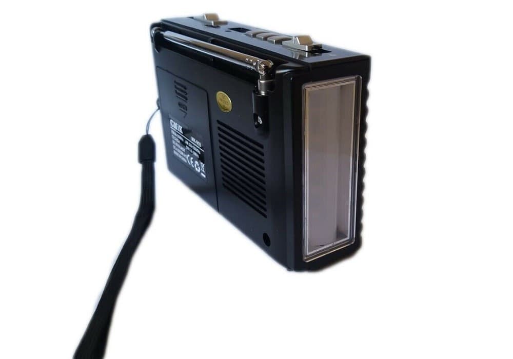 MINI RADIO PORTATILE RADIOLINA RICARICABILE FM LETTORE MP3 USB MICROSD CMIK MK918 - 5