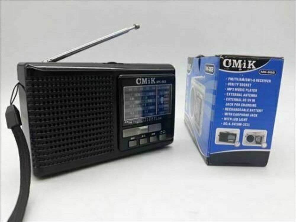 RADIO CMIK MK-978 FM ALTOPARLANTE PORTATILE AUDIO SCAN AUTOMATICO 87-108MHZ